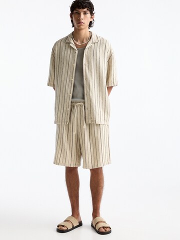 Coupe regular Chemise Pull&Bear en marron