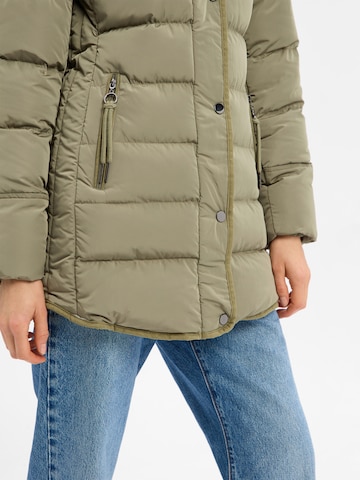 Marie Lund Winterjas in Groen