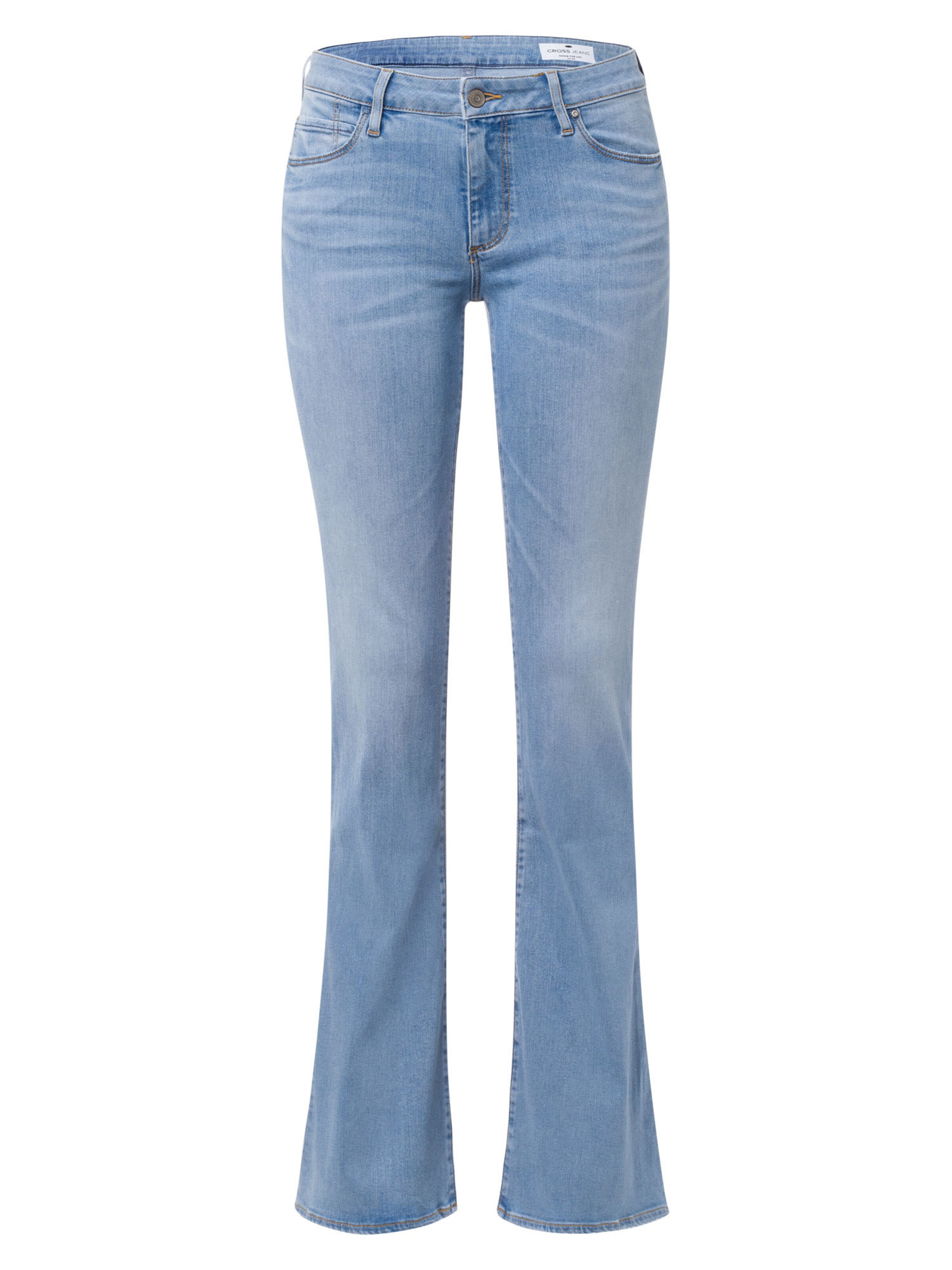 Frauen Jeans Cross Jeans Jeans 'Faye' in Blau - LG53981