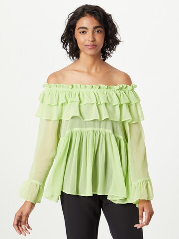 River Island - Blusa 'BARDOT' en verde: frente