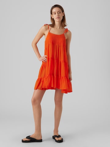 VERO MODALjetna haljina 'Lasley' - narančasta boja