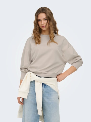 ONLY Majica 'ONLBROOKE' | siva barva: sprednja stran