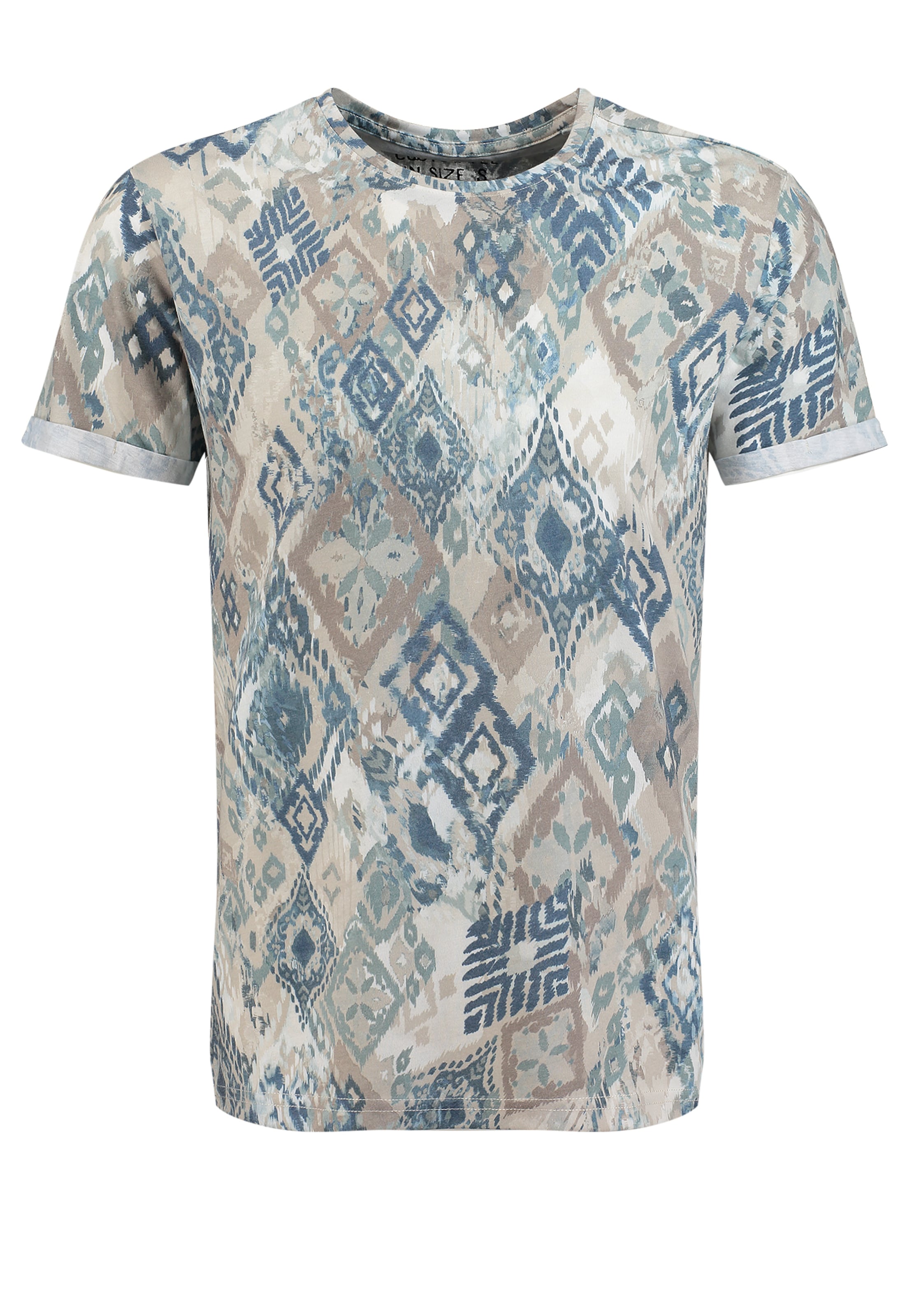 Key Largo T-shirt 'CANCUN' i blå: framsida