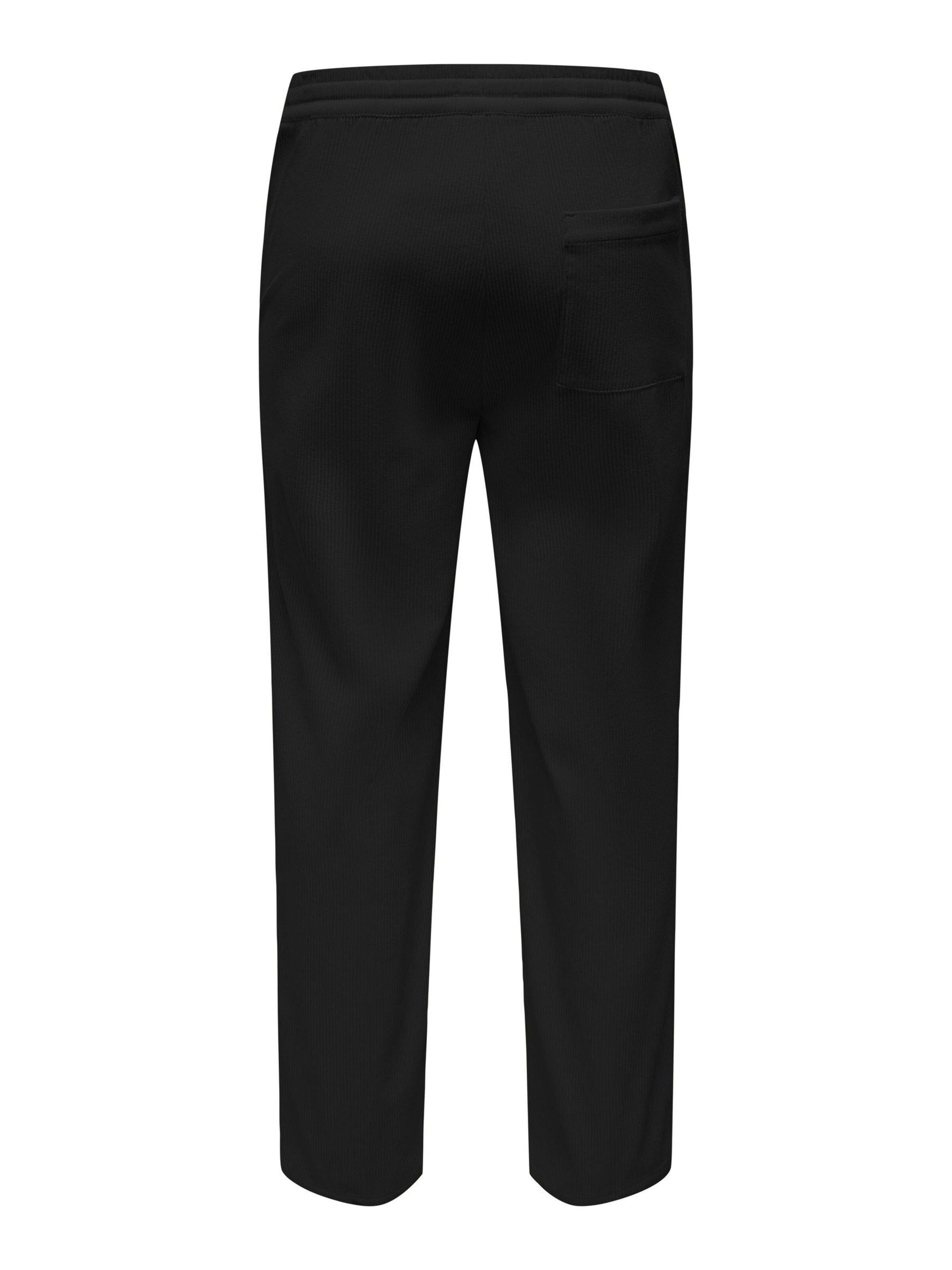 Loosefit Pantaloni di Only & Sons in nero