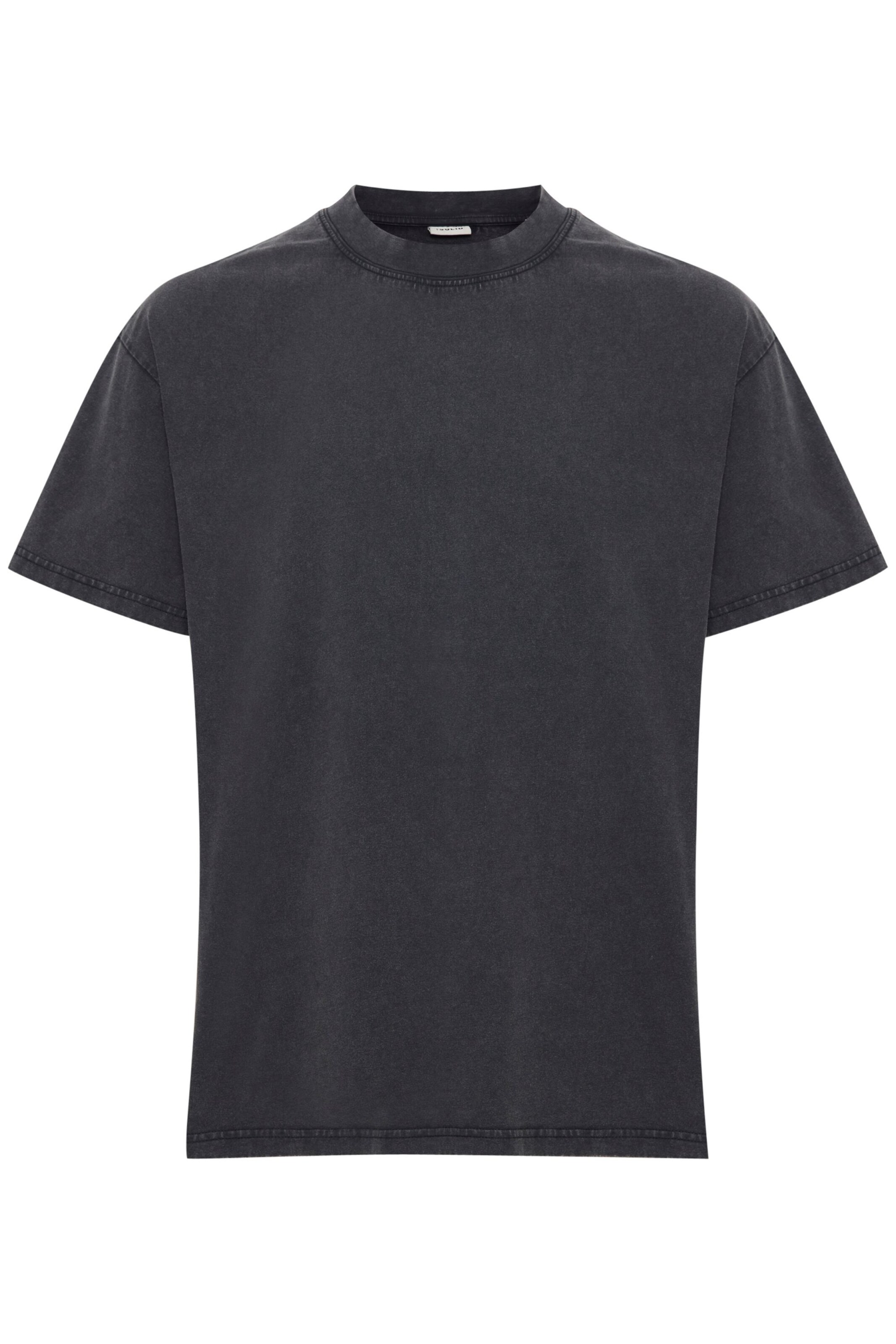 T-Shirt !Solid en gris : devant