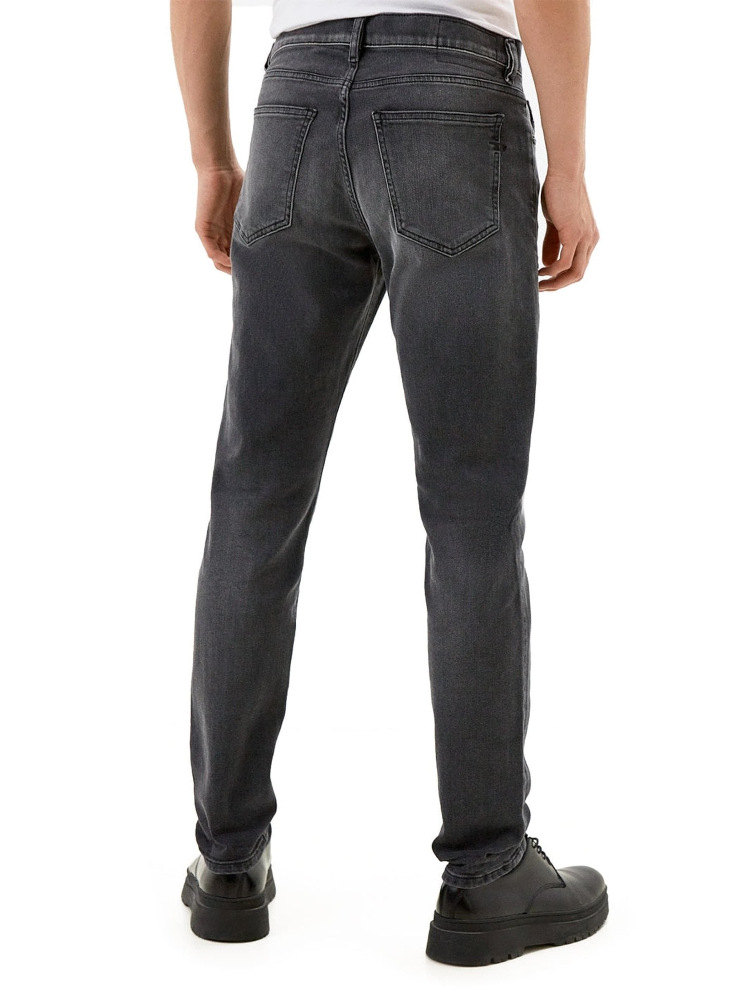 DIESEL Slimfit Jeans 'D-STRUKT' in Grijs