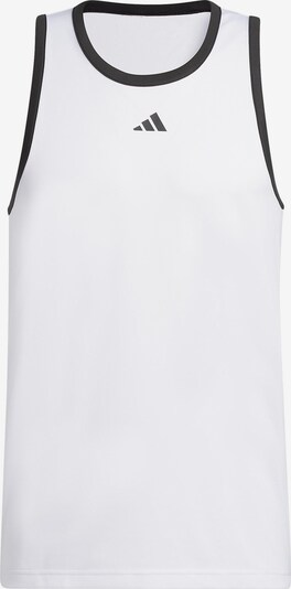 ADIDAS PERFORMANCE T-Shirt fonctionnel '3G Speed' en noir / blanc, Vue avec produit