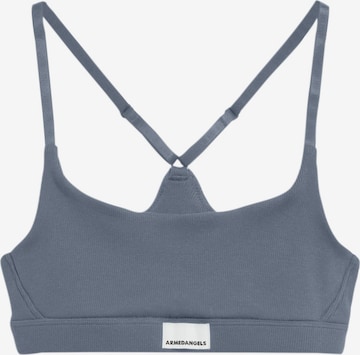Soutien-gorge ' TOVAA RIB ' ARMEDANGELS en bleu : devant
