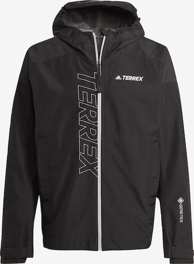 adidas Terrex Veste outdoor en noir / blanc, Vue avec produit