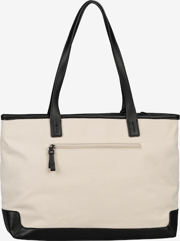 TOM TAILOR Shopper 'Fera' in Beige