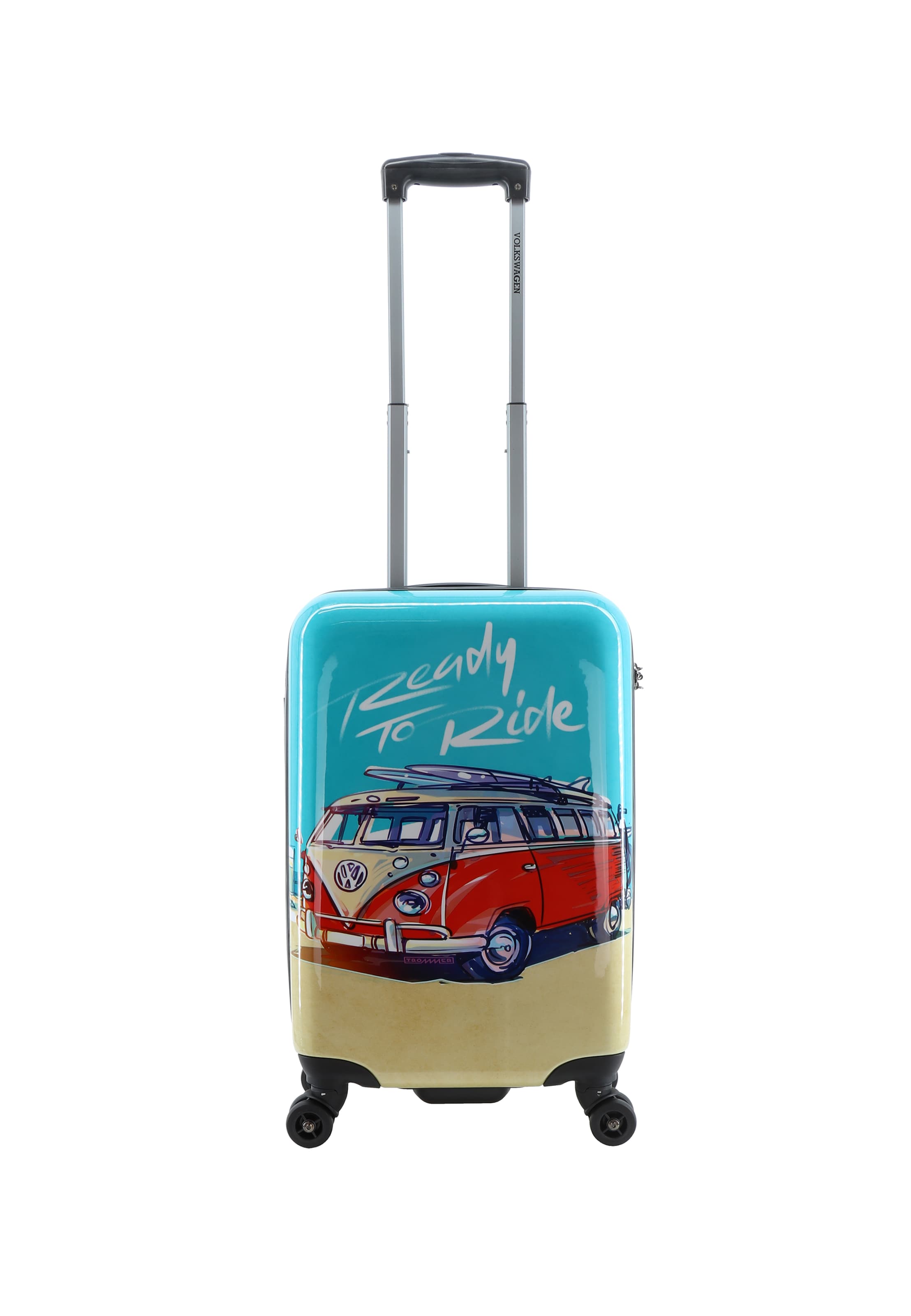 Volkswagen Suitcase 'Ready To Ride' in Mixed colors: front