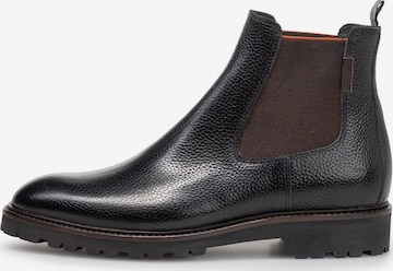 Floris van Bommel Chelsea Boots 'Sturdi 04' in Black: front