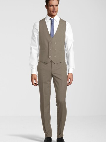 Steffen Klein Slimfit Anzug in Beige