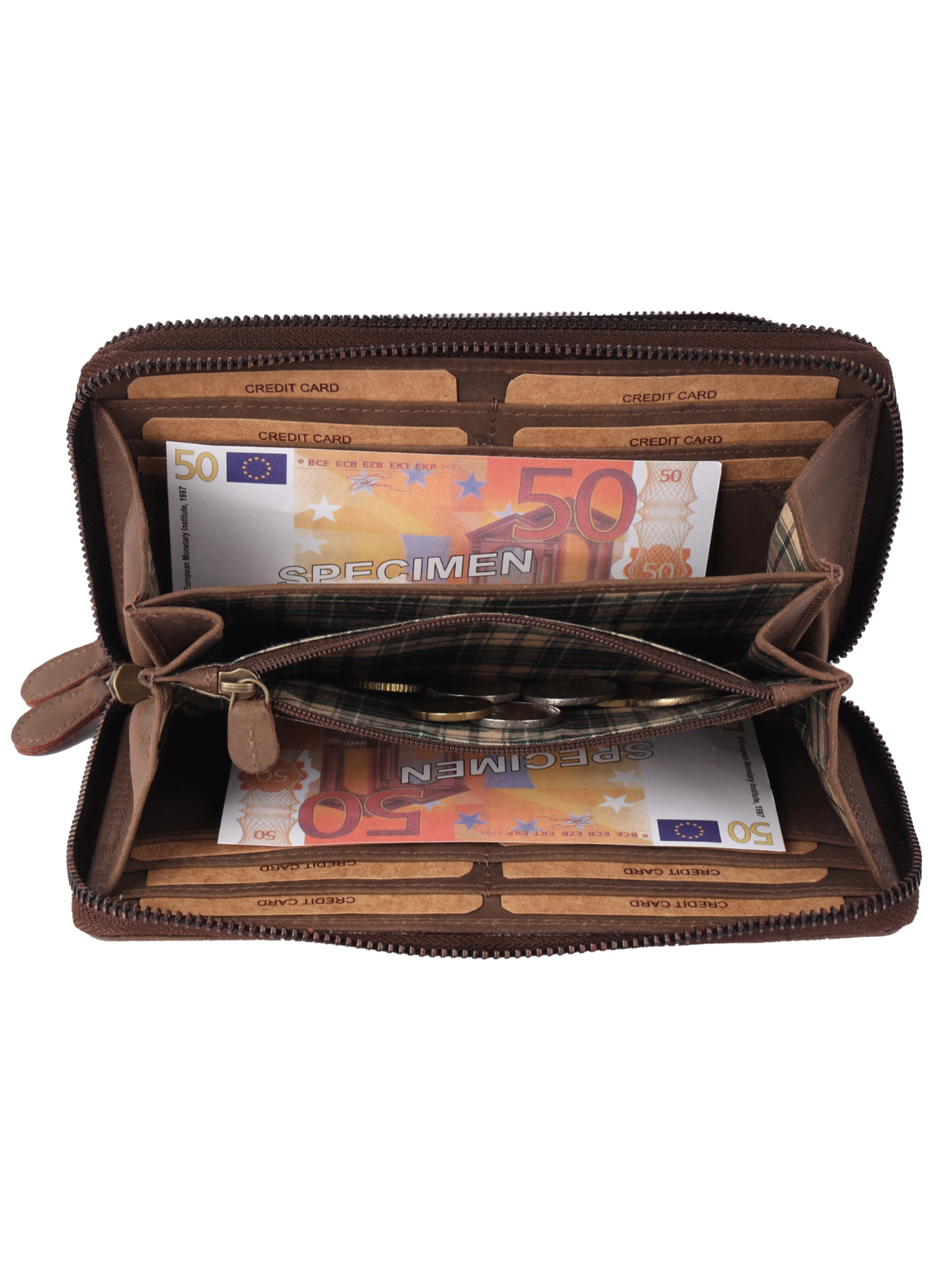 Benthill Wallet 'XXL' in Brown