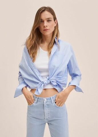 Wide leg Jeans 'Nora' di MANGO in blu