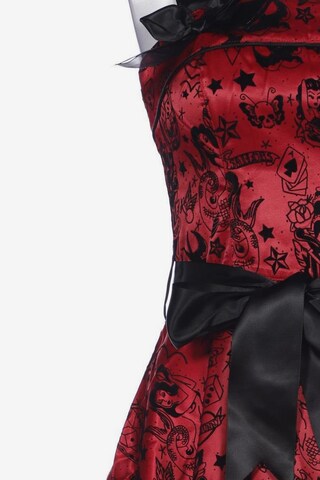 Hell Bunny Kleid XS in Rot