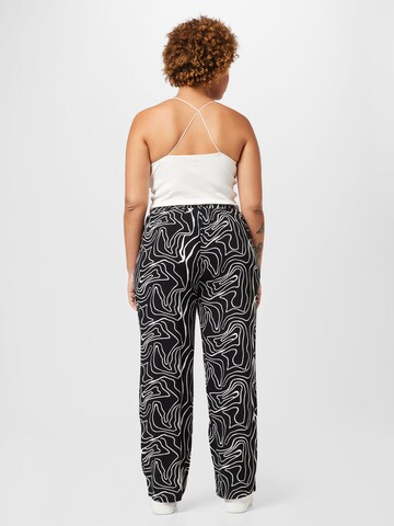 ONLY Carmakoma Loose fit Trousers 'DES ALLIE' in Black