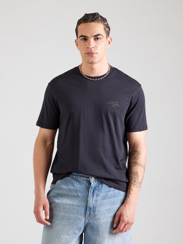 ARMANI EXCHANGE T-shirt i blå: framsida
