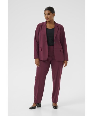 KAFFE CURVE Blazers 'Sakira' in Rood