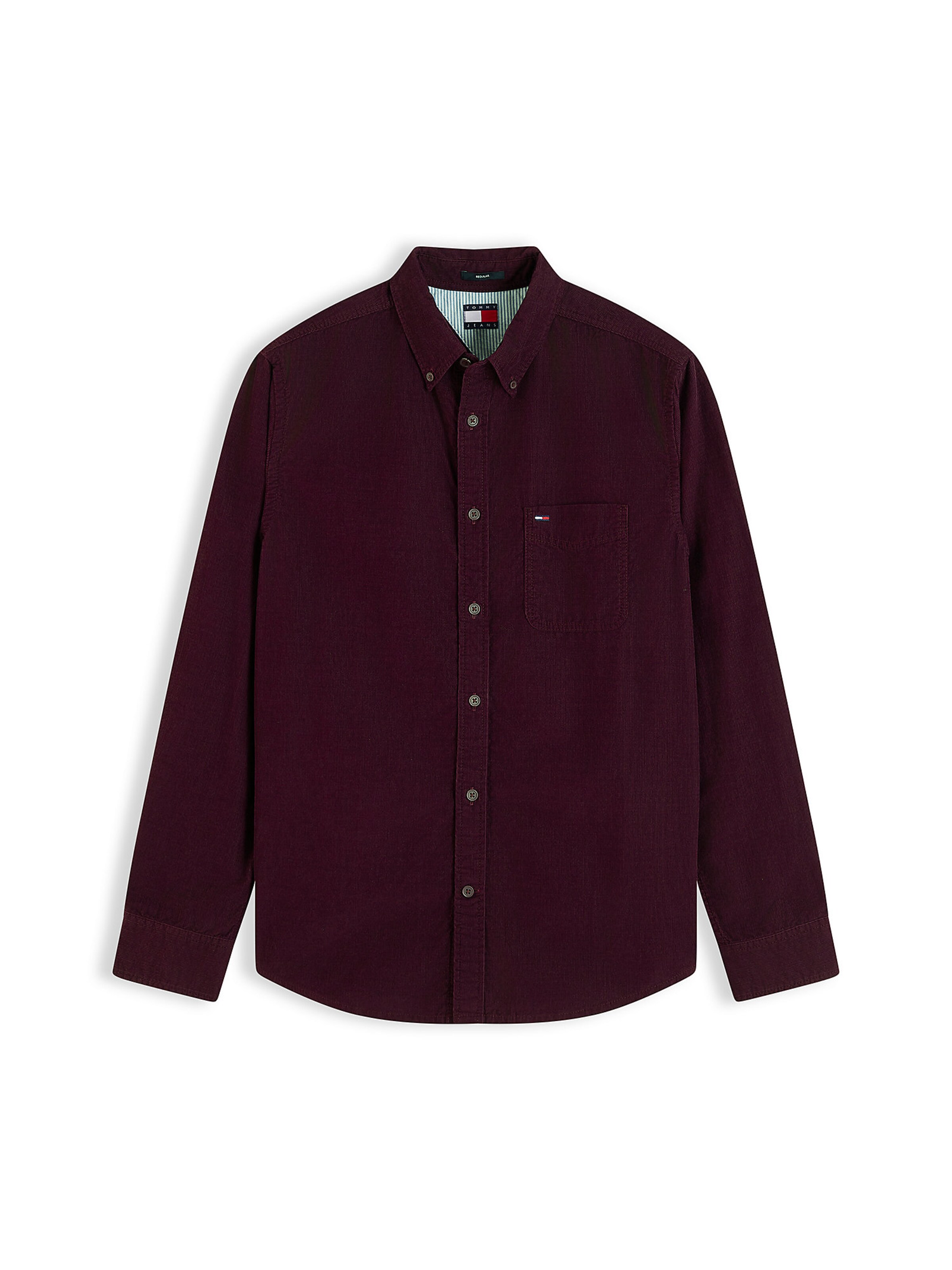 Chemise Tommy Jeans en rouge : devant