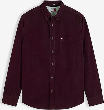 Chemise Tommy Jeans en rouge : devant