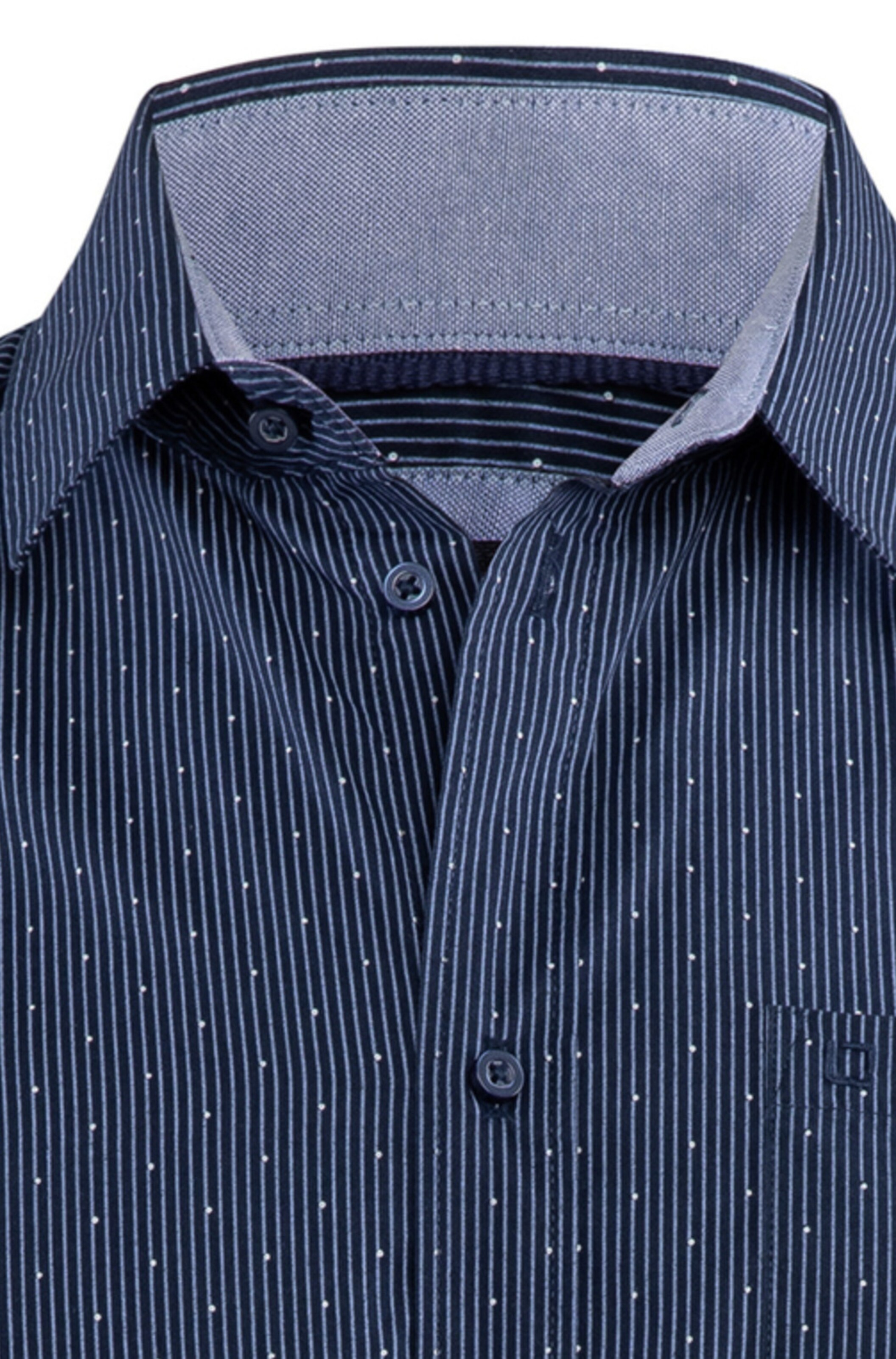 Stooker Men Regular Fit Hemd 'Harley' in Blau