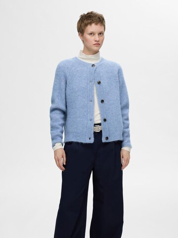 SELECTED FEMME Strickjacke 'SLFLULU' in Blau