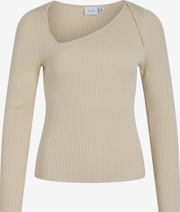 VILA - Jersey en gris: frente