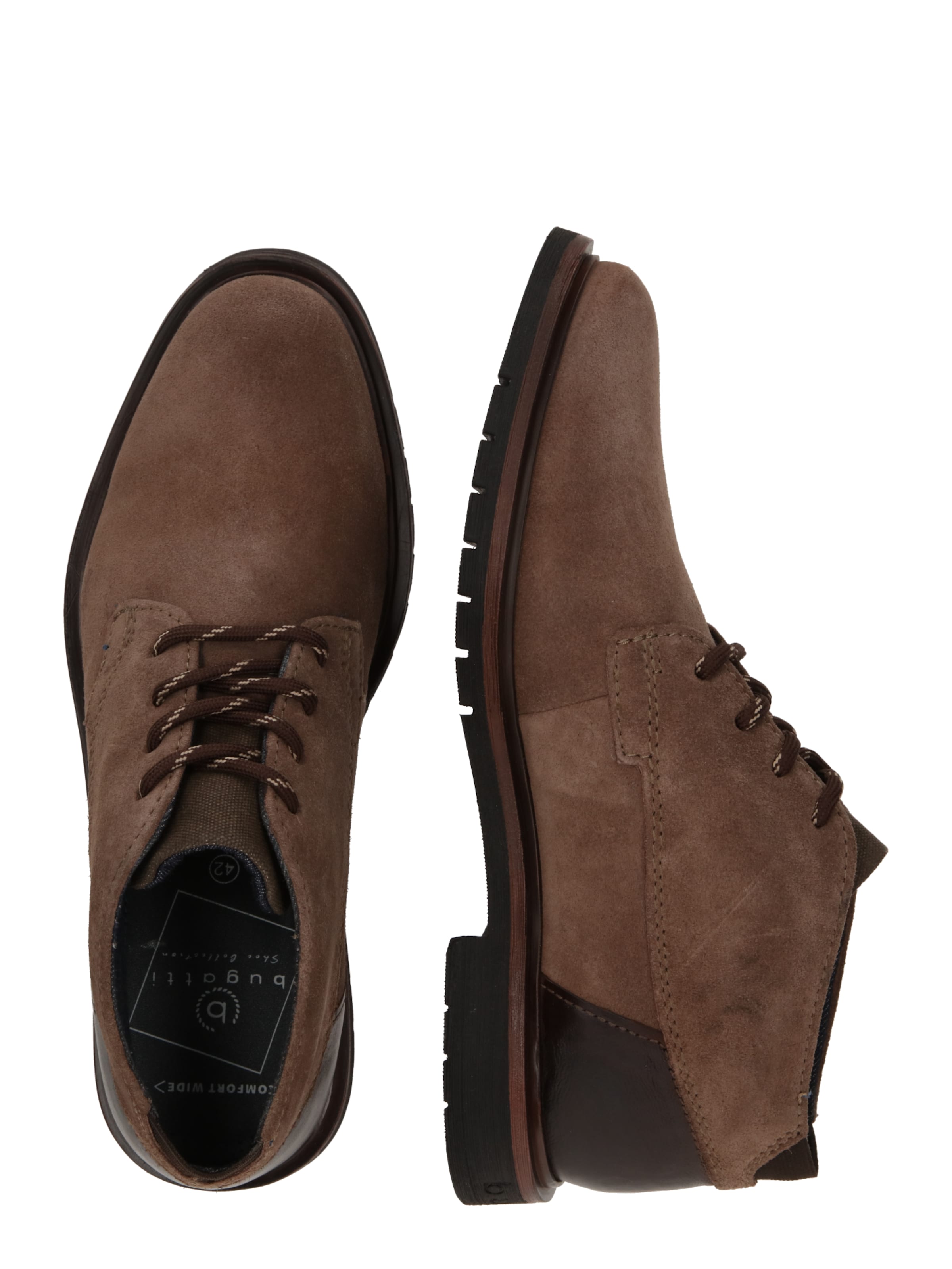 bugatti Chukka gležnarji 'Ciriaco' | siva barva