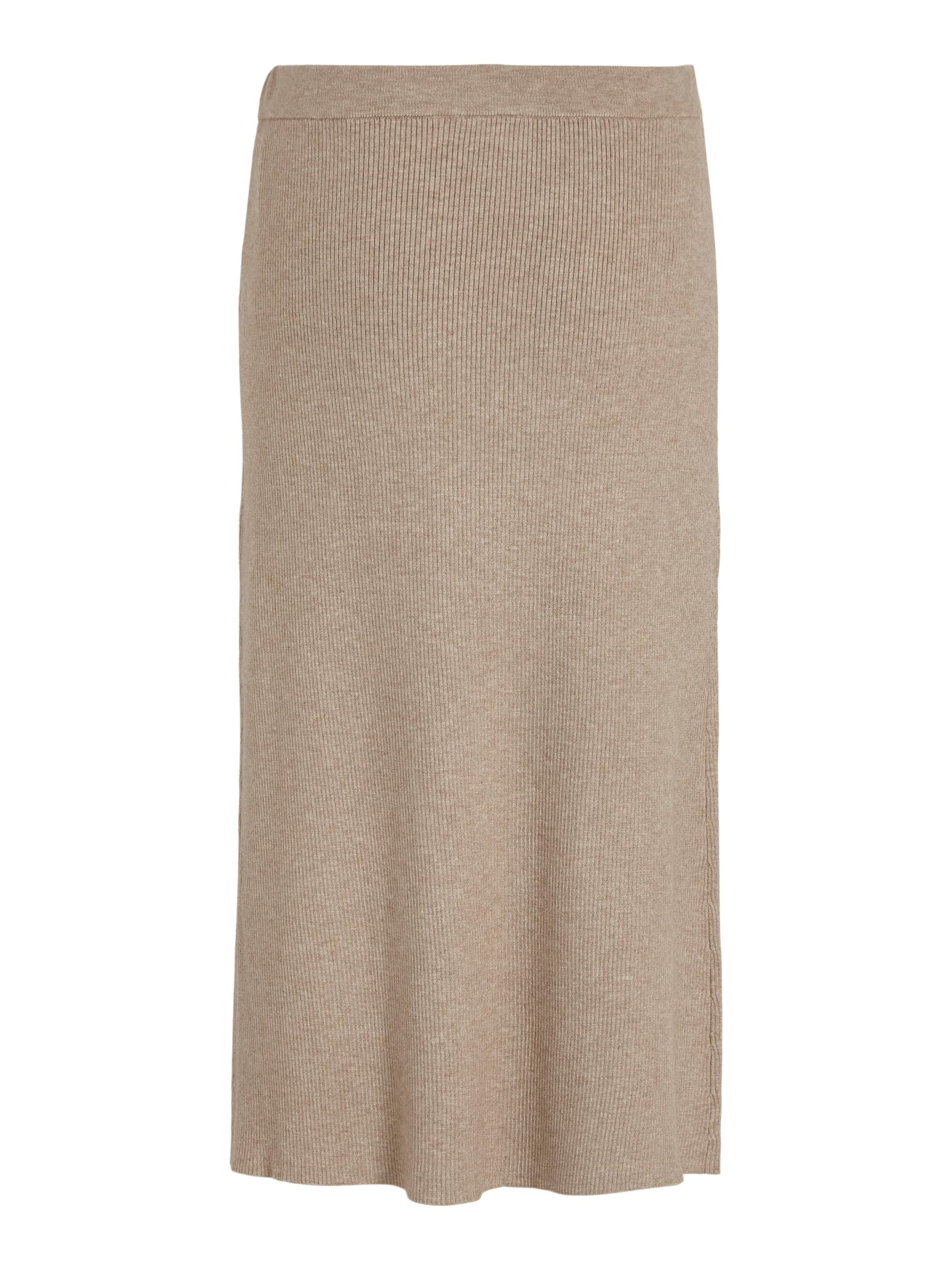 VILA Skirt 'VIComfy' in Beige