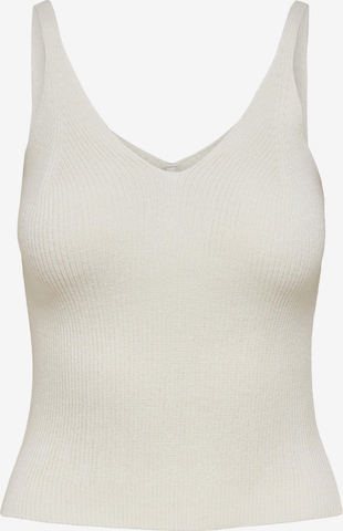 ONLY Knitted Top 'Lina' in White: front