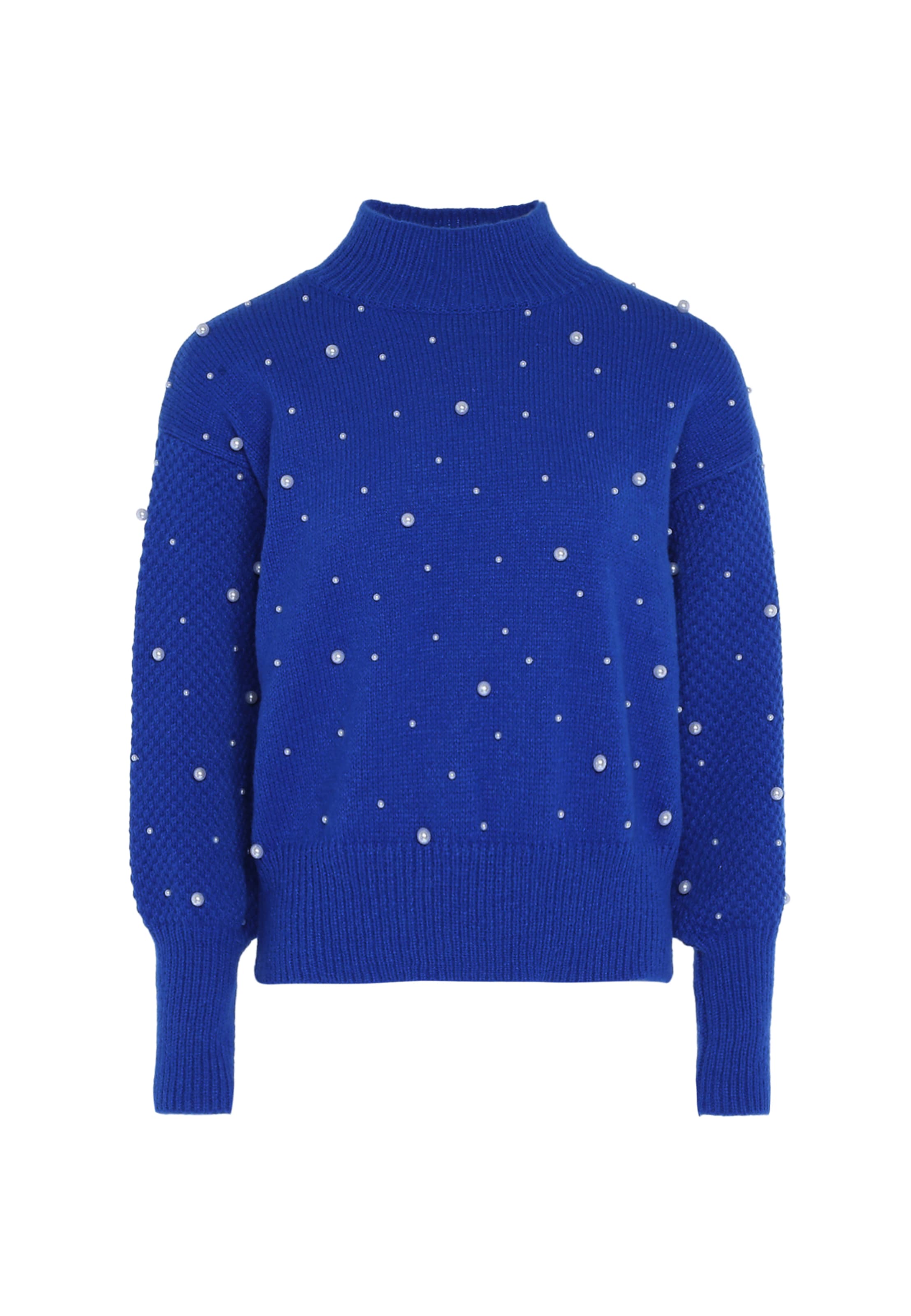 nascita - Pullover em azul: frente