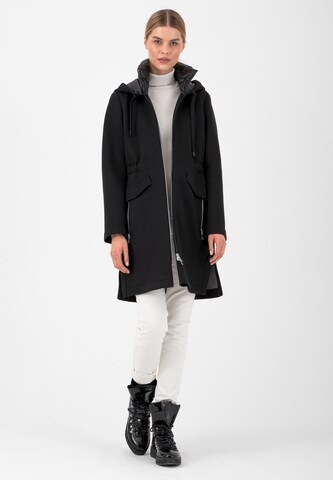 Fuchs Schmitt Between-Seasons Coat 'Scuba' in Black