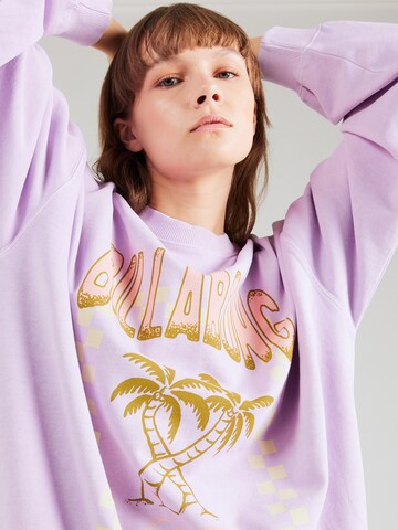 BILLABONG Sweatshirt 'RIDE IN' in Lila