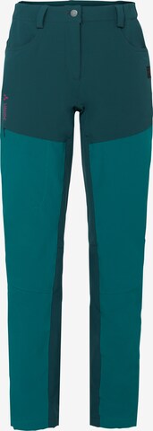 VAUDE Outdoorbroek in Blauw: voorkant