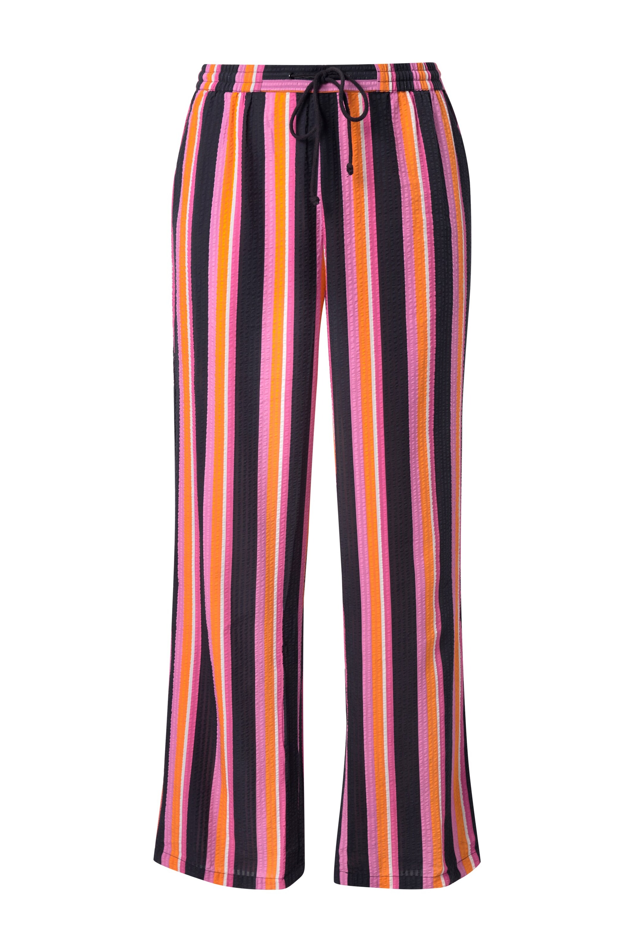 Ulla Popken Flared Hose in Pink: Vorderseite