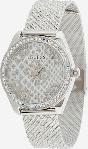 GUESS Analógové hodinky - Strieborná: predná strana