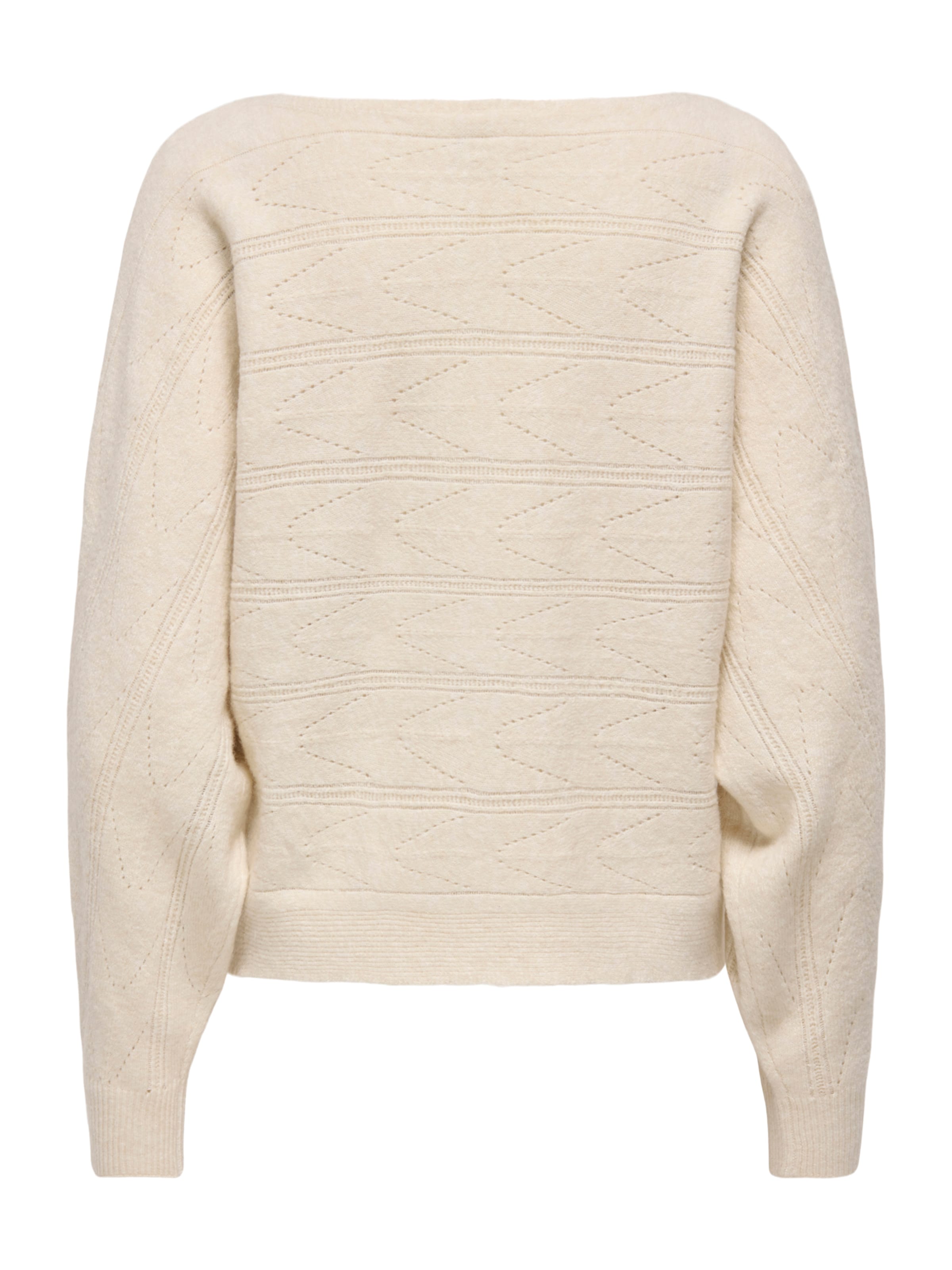 ONLY Sweater 'ONLJEANETT' in Beige