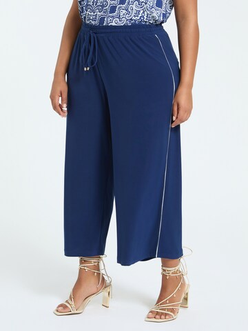 Tapered Pantaloni di Fiorella Rubino in blu