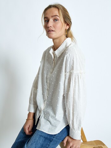 Peppercorn Bluse 'Gelika' in Weiß