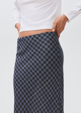 MANGO TEEN Skirt 'Punkf' in Blue