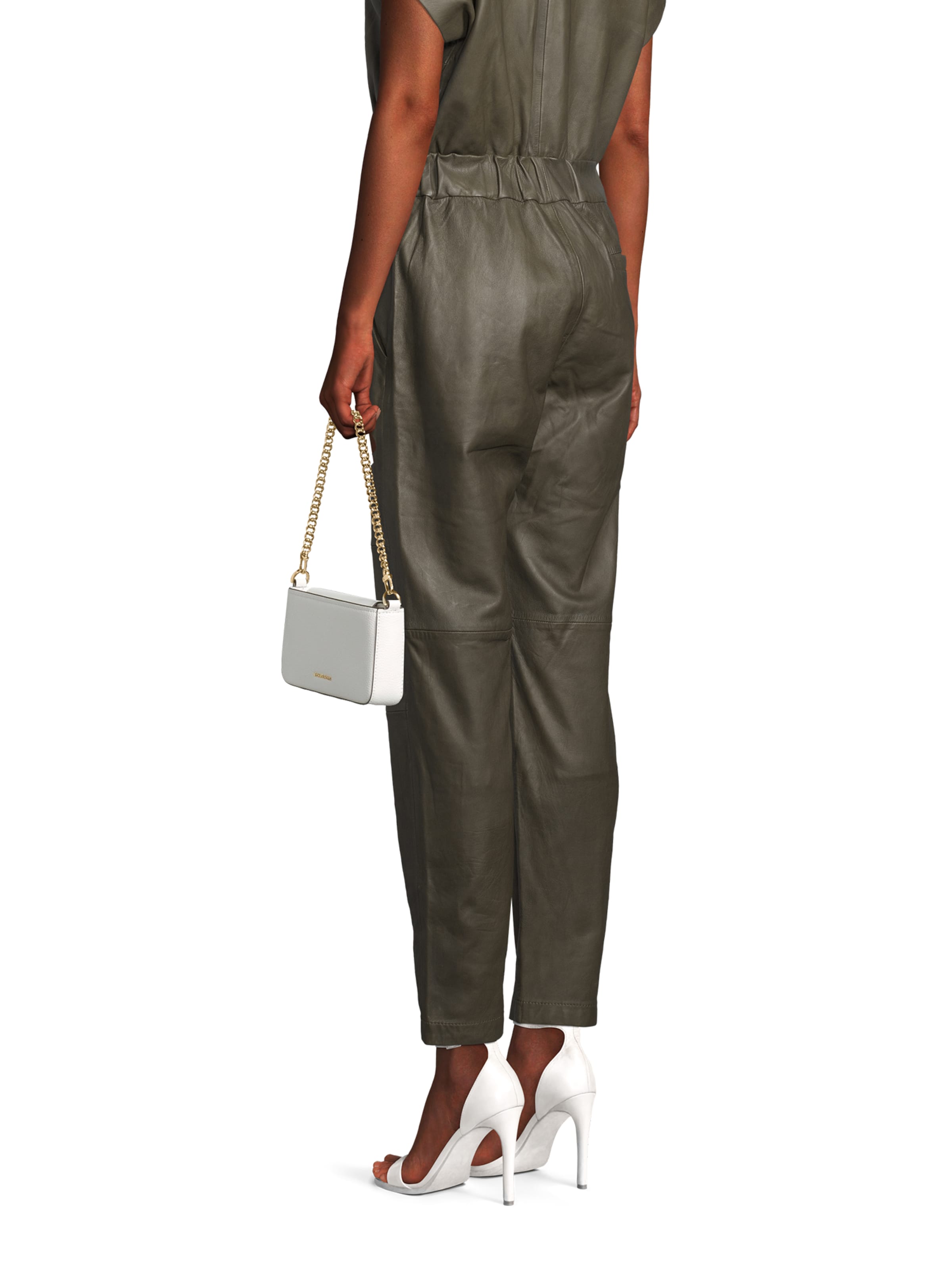 Borsa a spalla di MICHAEL Michael Kors in bianco: frontale