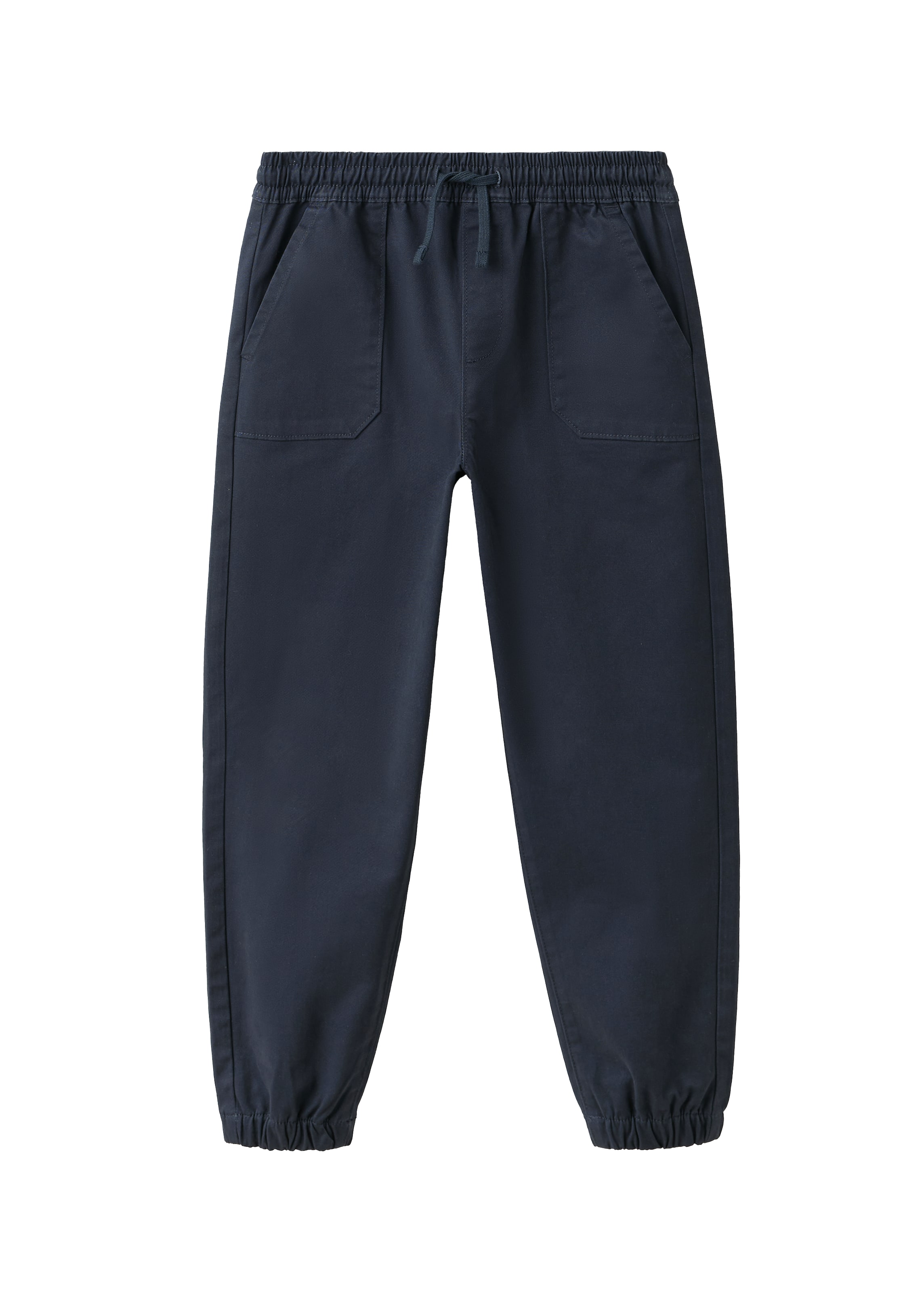 MANGO KIDS Tapered Housut 'FRANKY' värissä sininen: etupuoli