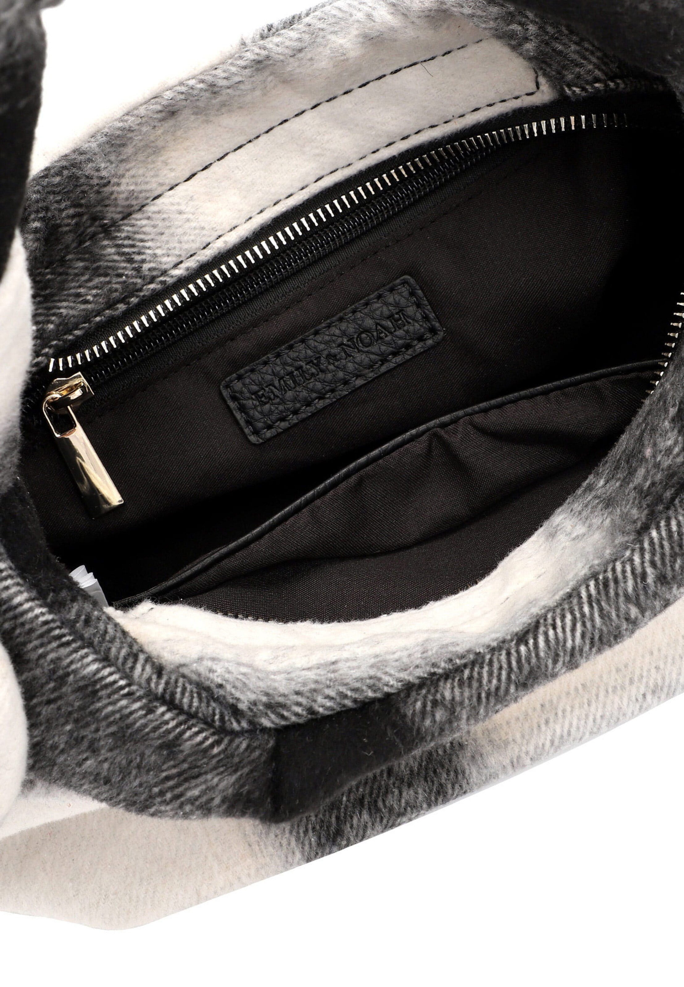 Poche ventrale 'Hanneke' Emily & Noah en noir