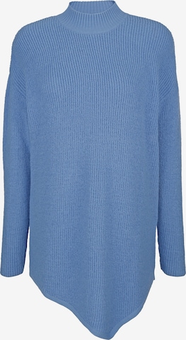 Pull-over MIAMODA en bleu : devant