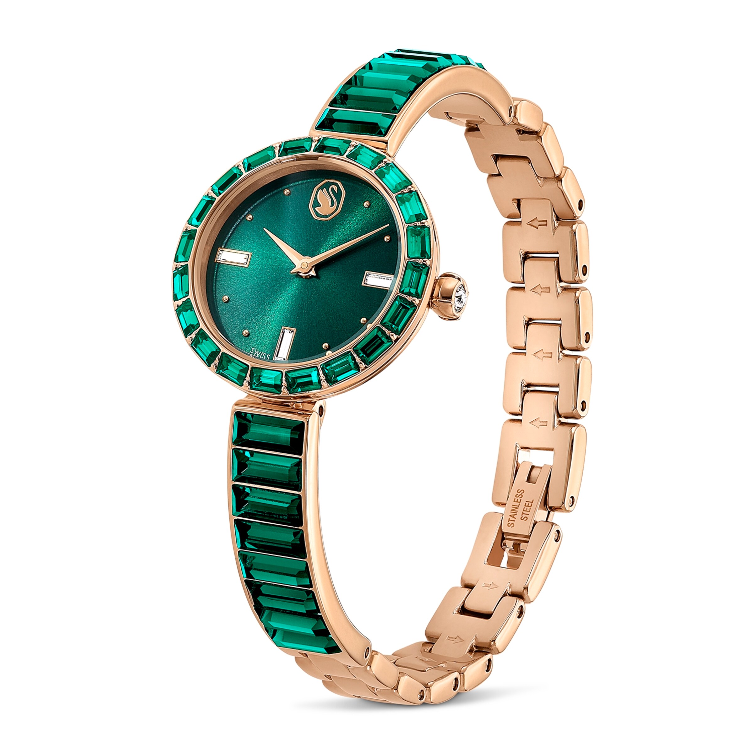 Swarovski Uhr in Grün