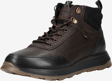 s.Oliver Veterboots in Bruin: voorkant