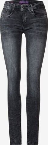 Skinny Jeans 'York' di STREET ONE in grigio: frontale