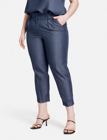 SAMOON Regular Hose 'Greta' in Blau: predná strana