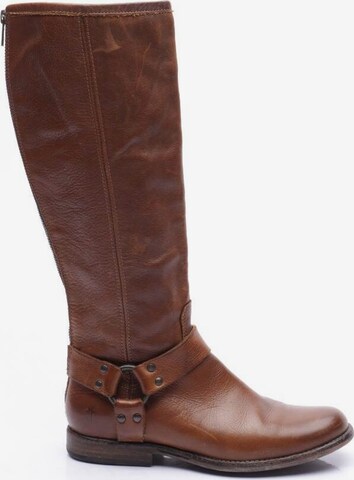 Frye Dress Boots in 38 in Brown: front